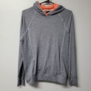 Mountain Warehouse Gray Athletic Performance Hoodie Pullover‎ Sz Small Quick Dry